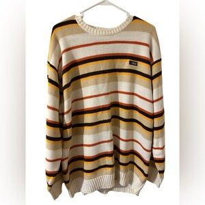 South Pole Men’s XL Multicolor Striped Sweater. Brand new without tags!